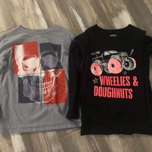 Lot: boys long sleeve shirts